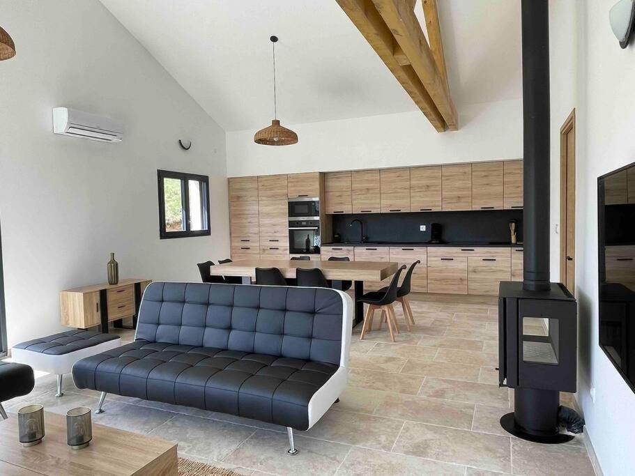 Villa 8Pers Au Calme Avec Superbe Vue Barbecue Wifi La Panouse  Kültér fotó